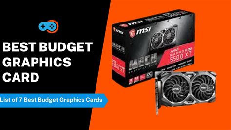 best budget graphics card|The best cheap graphics cards of 2024: top GPUs on a budget.